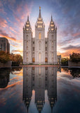 Salt Lake Reflection Of Eternity