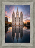 Salt Lake Reflection Of Eternity