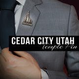 Cedar City Utah Temple Pin