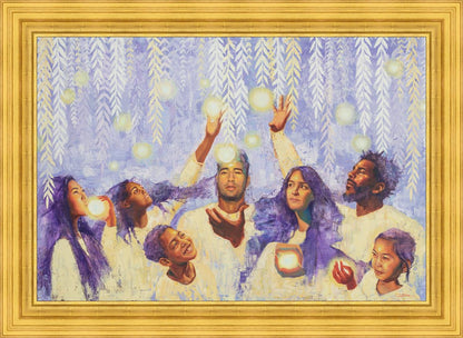 Come and Partake Large Wall Art