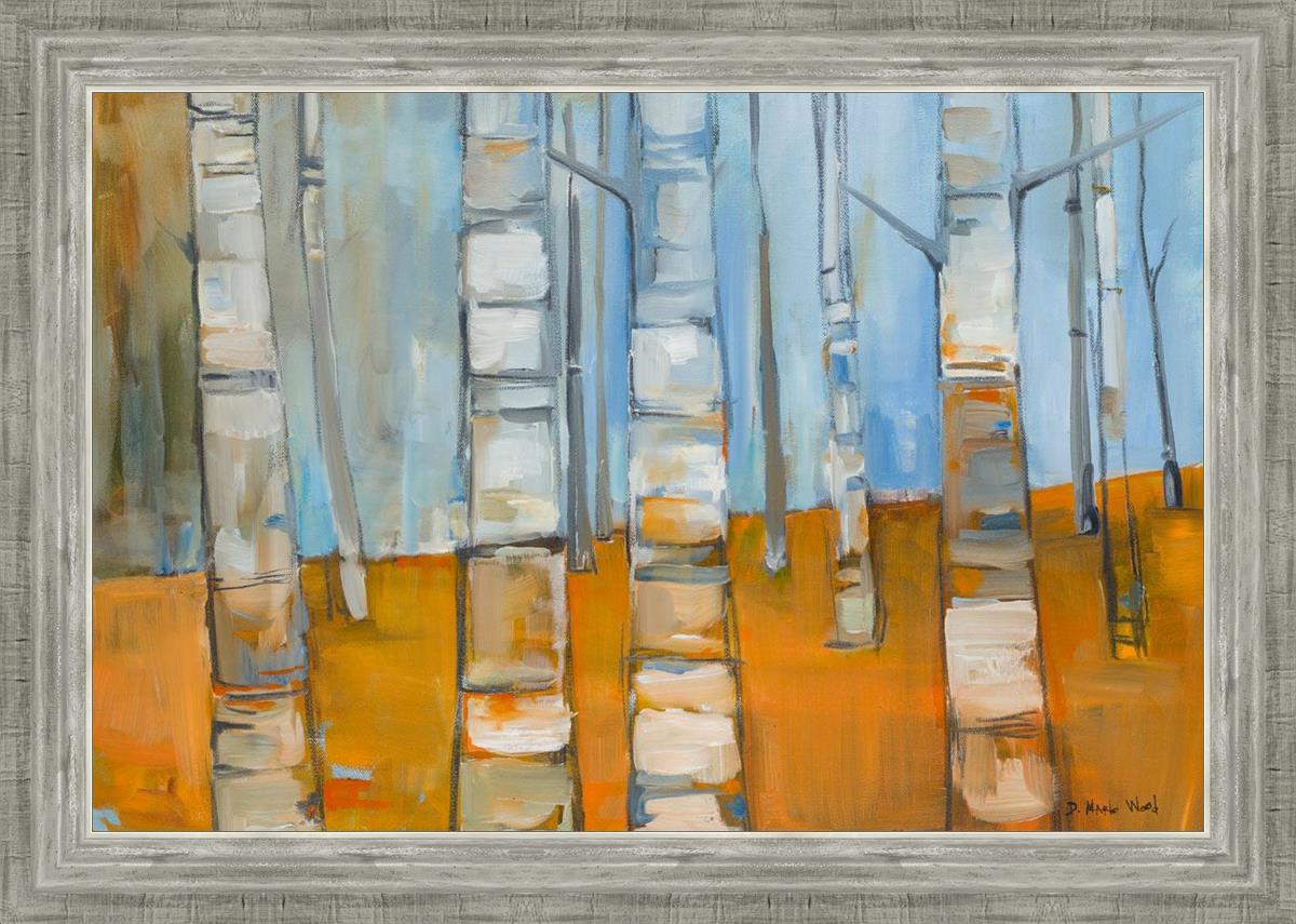 Winter Aspens