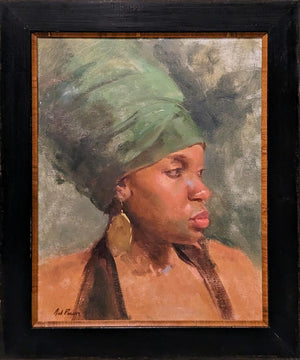 Woman in Turban Original Artwork