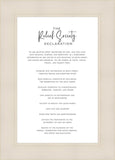 The Relief Society Declaration