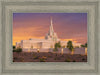 Phoenix Temple Sunset