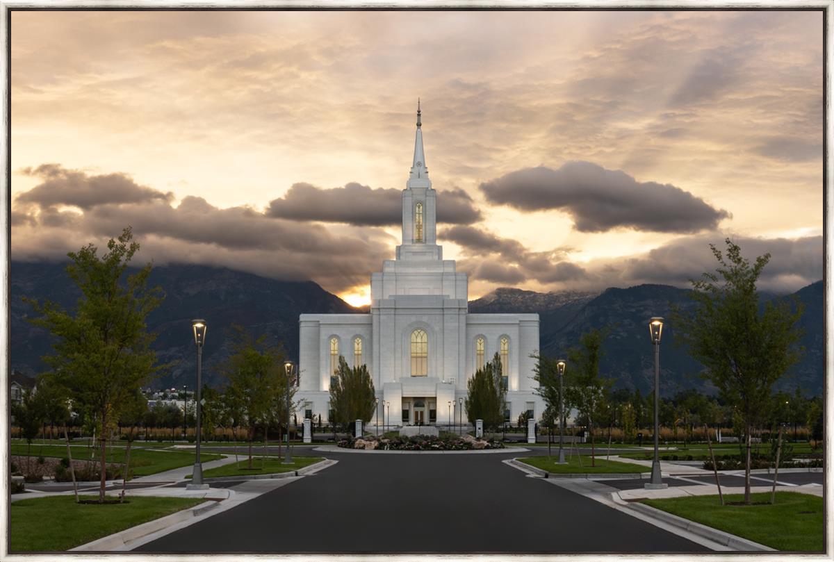 Orem Solstice Rays Large Wall Art