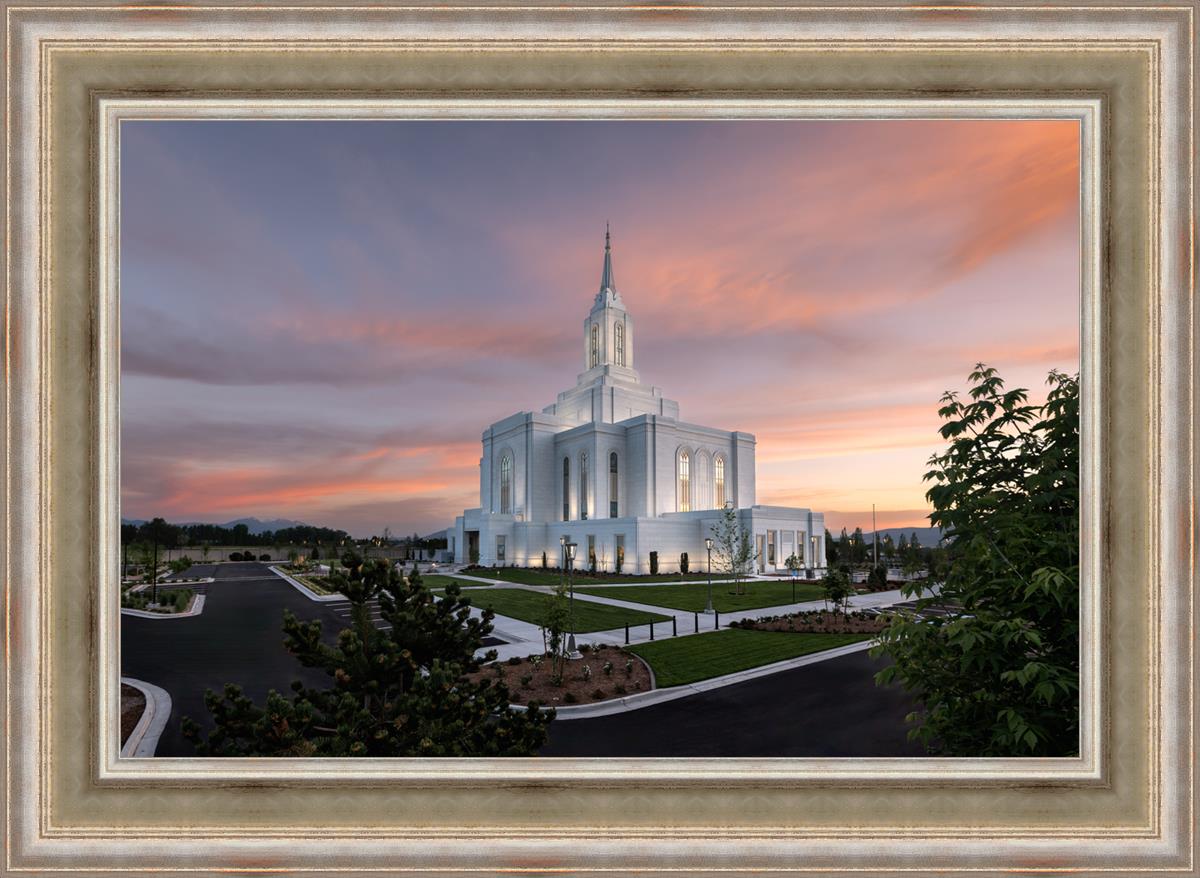 Orem Utah Pink Sunset