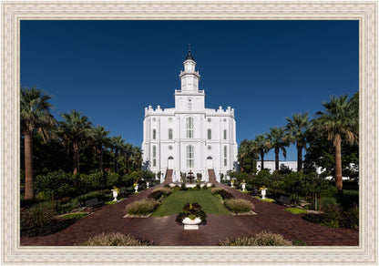 St. George Utah Nothing But Blue Skies Large Wall Art