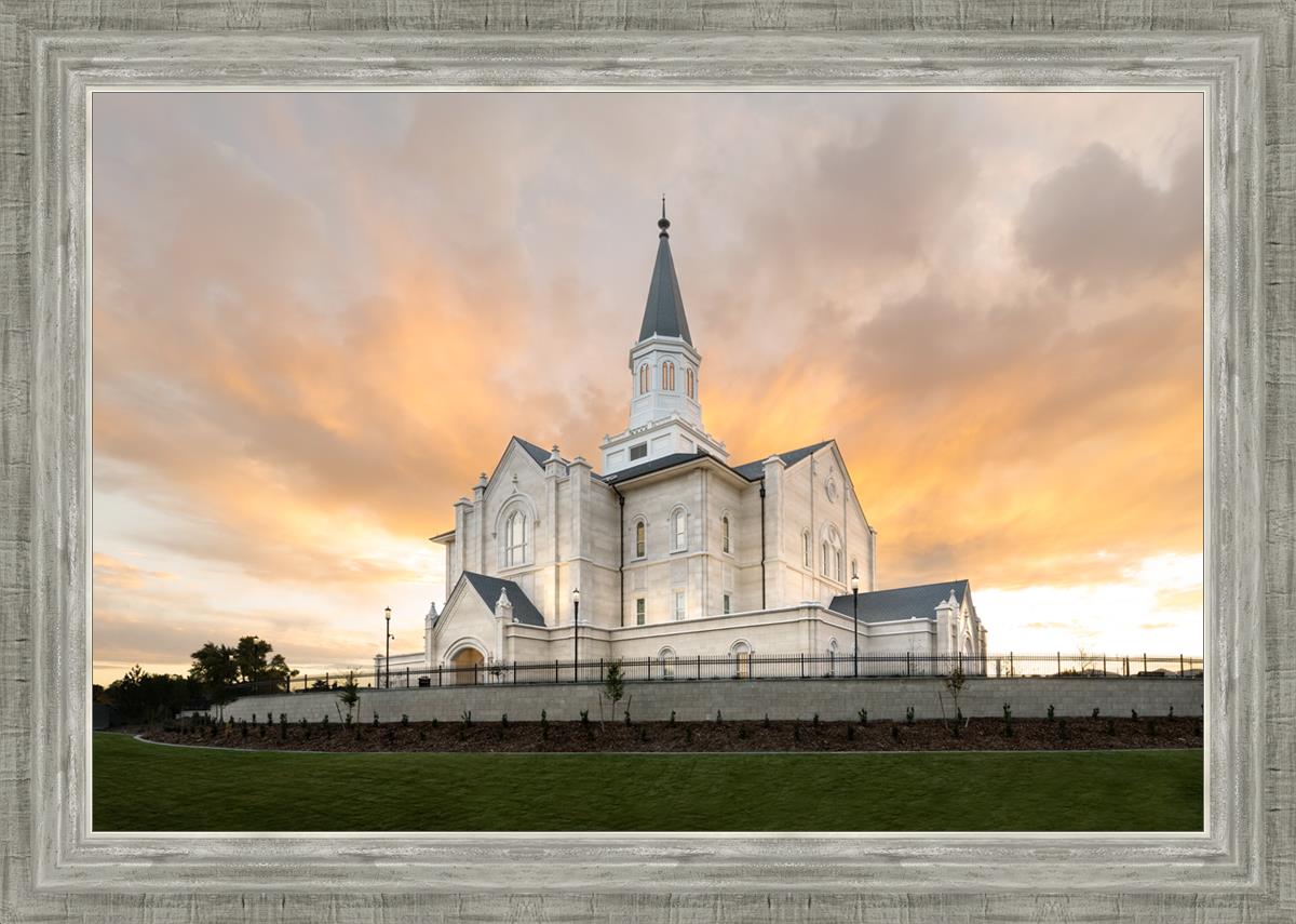 Taylorsville Utah Golden Sunset