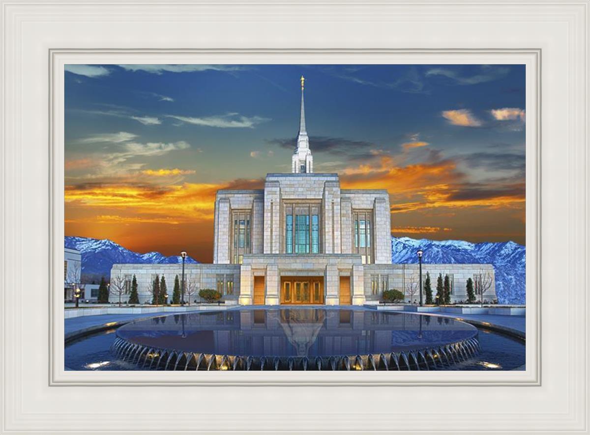 Ogden Temple Reflection