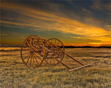 Handcart at Sunset