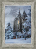 Salt Lake Temple Snow