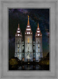 Salt Lake Temple Milky Way Vertical