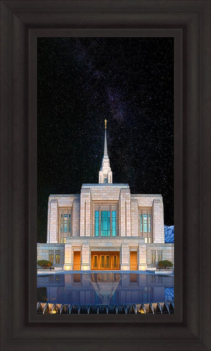 Ogden Temple Milky Way