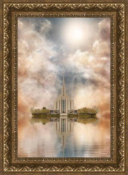 Millennial Reflection Oquirrh Mountain Temple