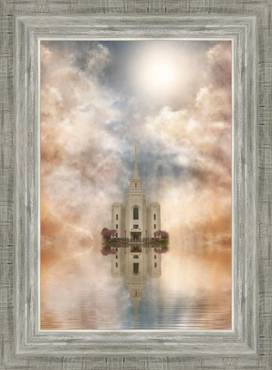 Millennial Reflection Brigham City Utah Temple