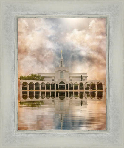 Millennial Reflection Bountiful Utah Temple