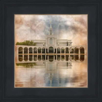 Millennial Reflection Bountiful Utah Temple