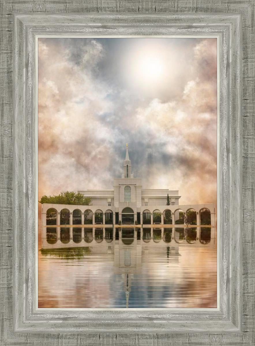 Millennial Reflection Bountiful Utah Temple