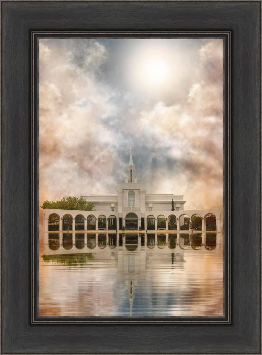 Millennial Reflection Bountiful Utah Temple