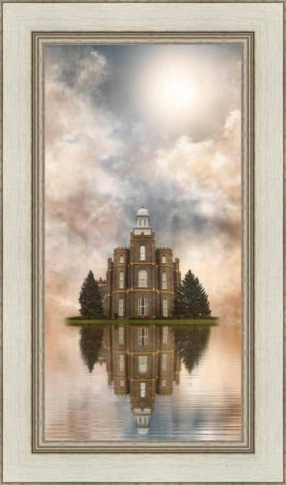 Millennial Reflection Logan Utah Temple