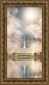 Millennial Reflection Provo Utah Temple