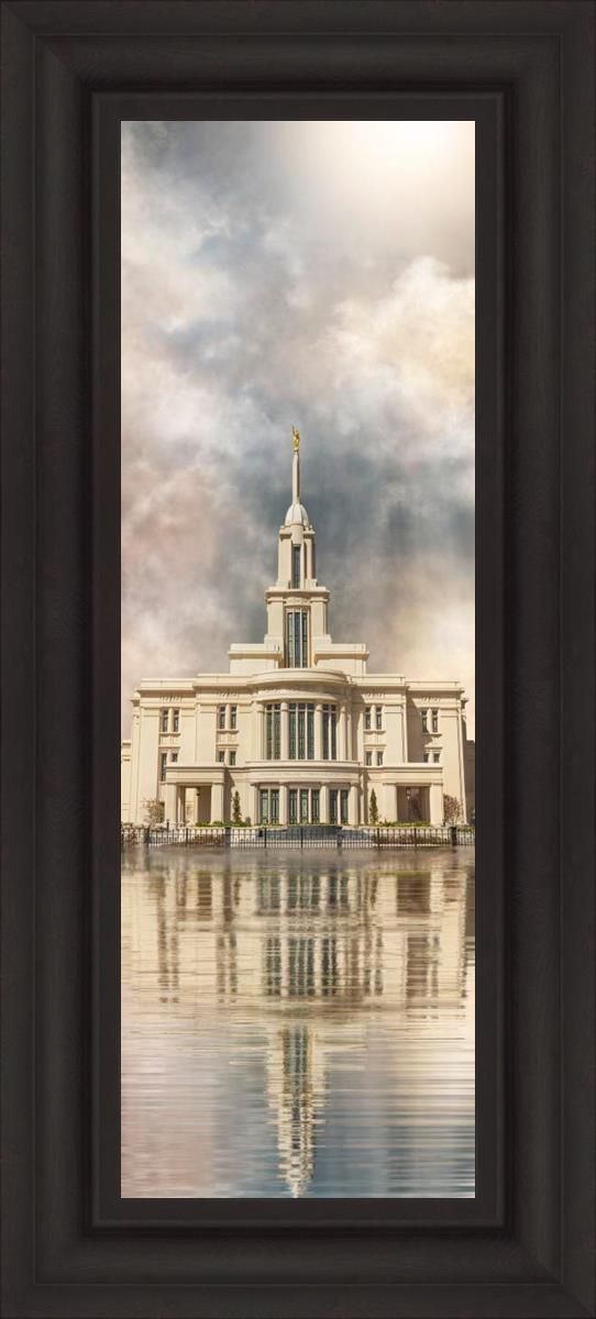 Millennial Reflection Payson Utah Temple