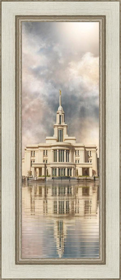 Millennial Reflection Payson Utah Temple