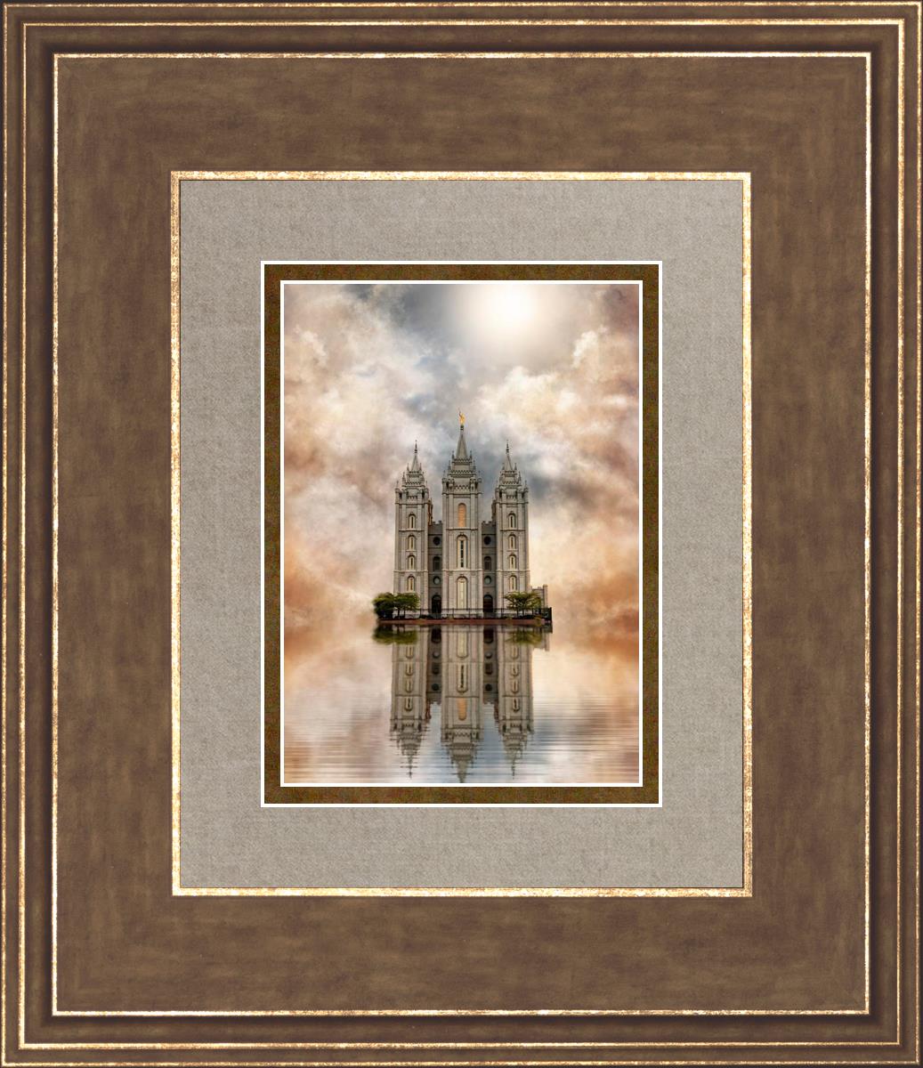 Millennial Reflection Salt Lake City Utah Temple