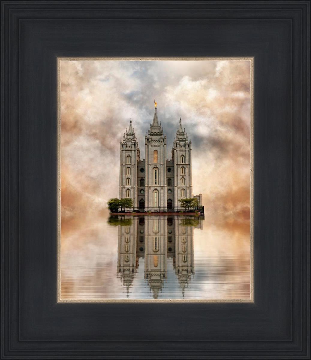 Millennial Reflection Salt Lake City Utah Temple