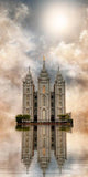 Millennial Reflection Salt Lake City Utah Temple