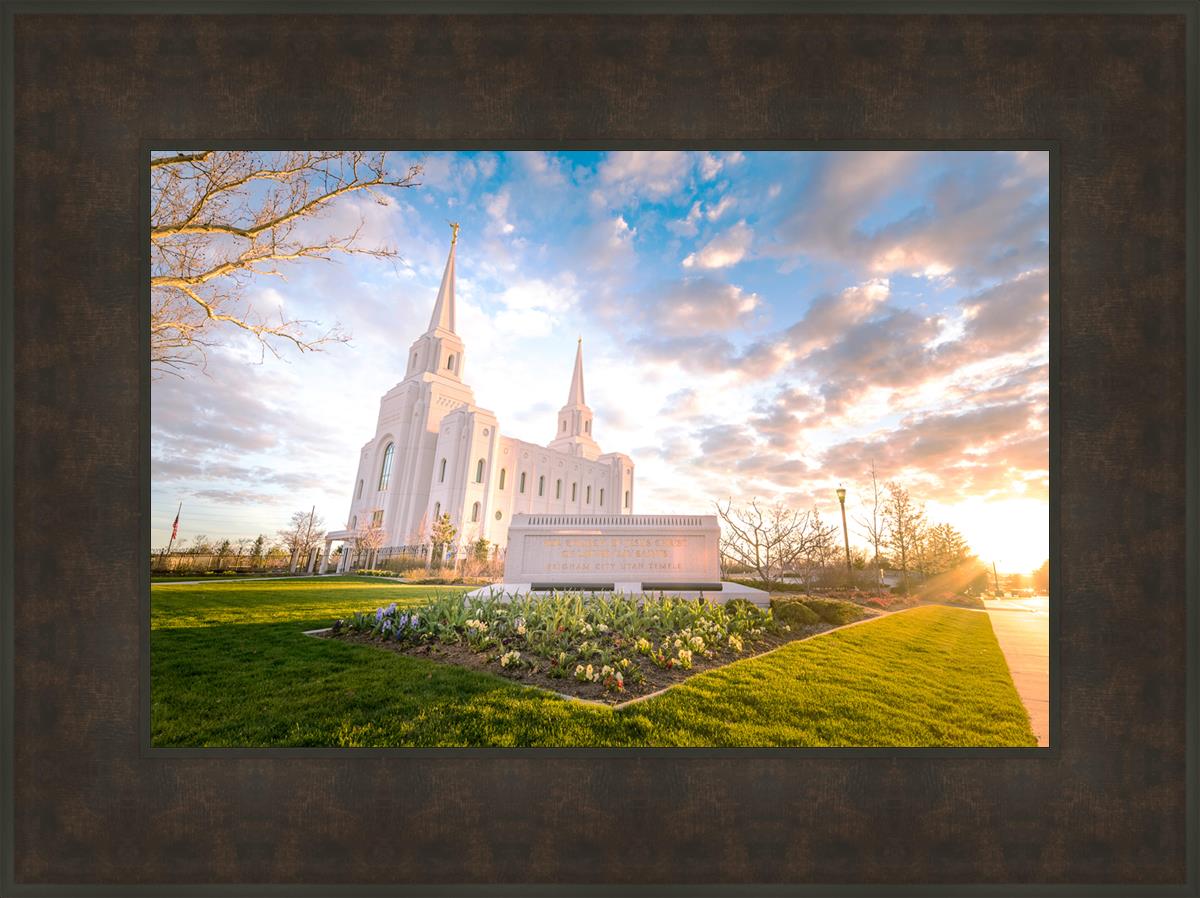 Brigham Utah Springs Light