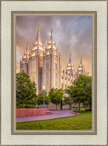 Salt Lake City Utah Eternal Glow