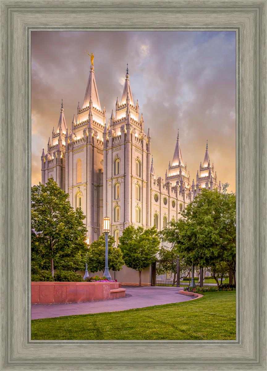 Salt Lake City Utah Eternal Glow