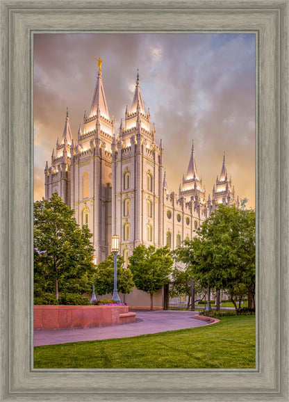 Salt Lake City Utah Eternal Glow