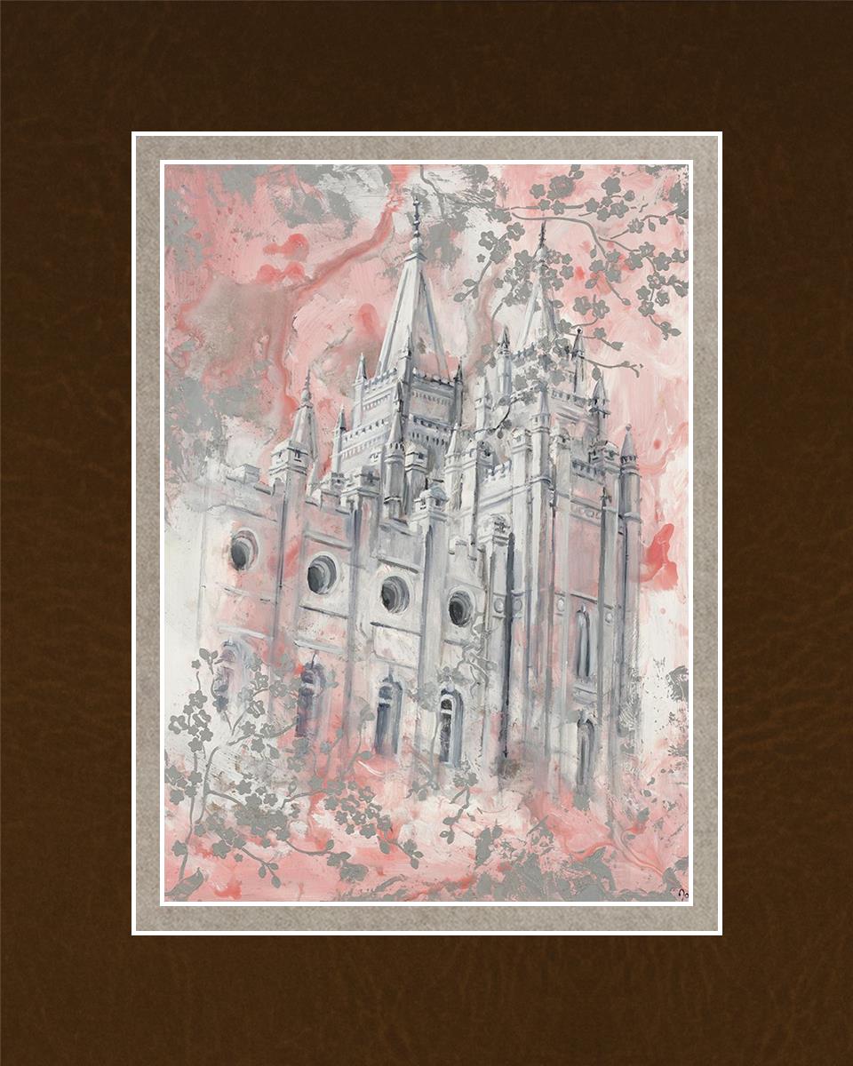 SLC Temple Spring Blossoms