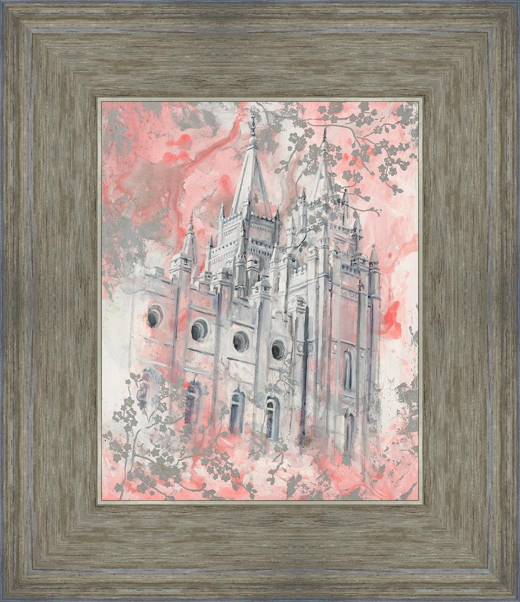 SLC Temple Spring Blossoms