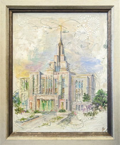 Sunrise Over Saratoga Original Artwork