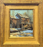 Old Winter Mill Original Artwork