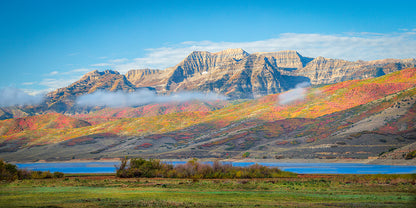 Autumn Splendor Over Timpanogos Original Digital Print