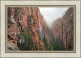 Refrigerator Canyon Waterfall, Zion National Park, Utah