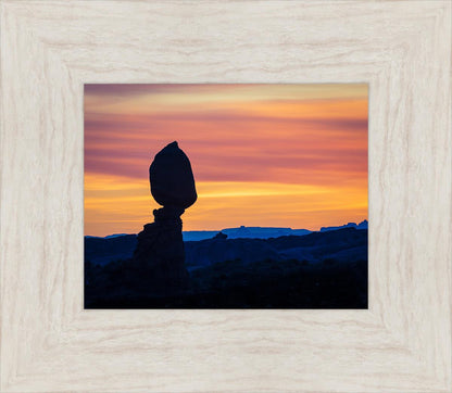 Balancing Rock at Sunset, Arches National Park, Utah