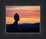 Balancing Rock at Sunset, Arches National Park, Utah
