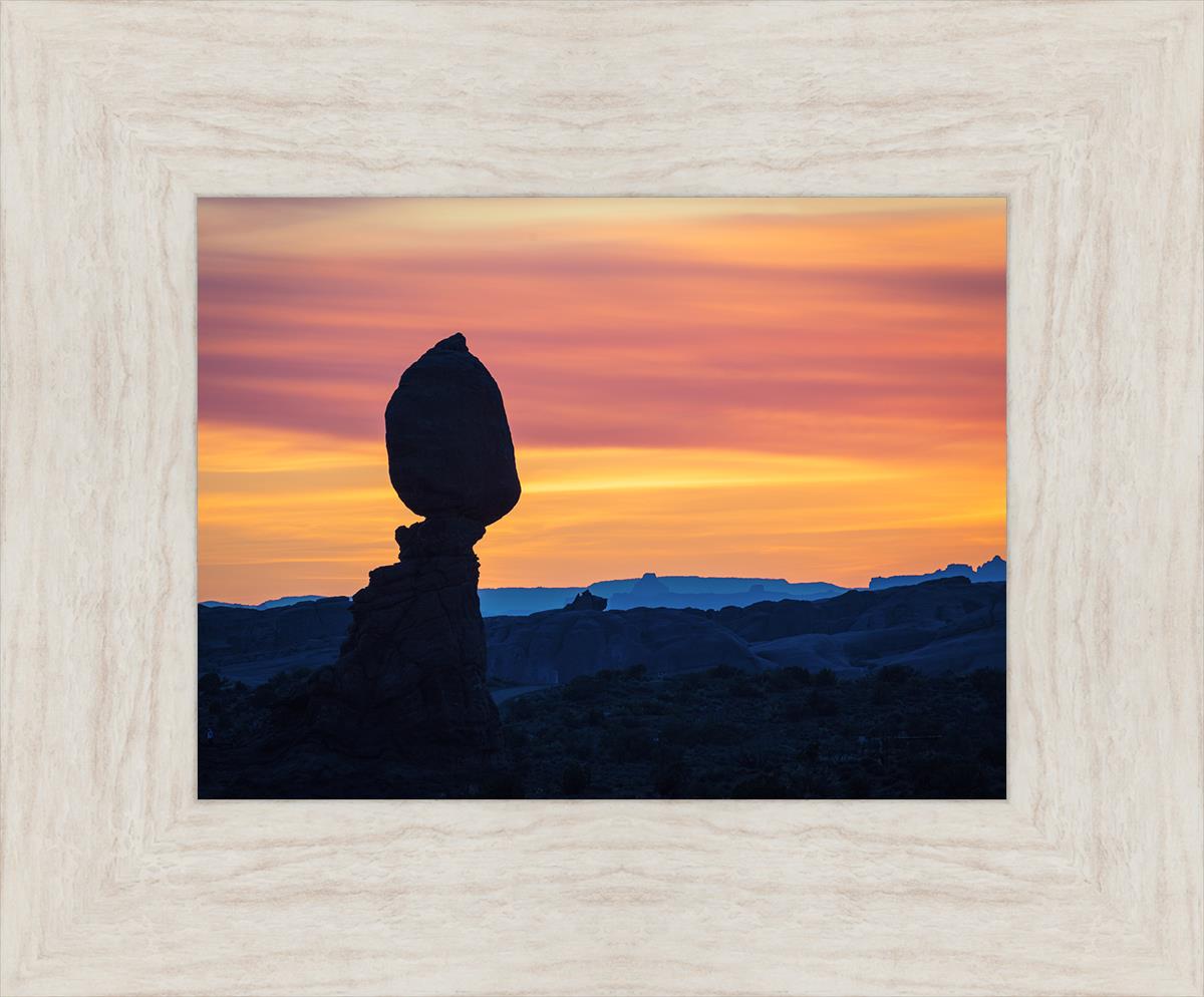 Balancing Rock at Sunset, Arches National Park, Utah