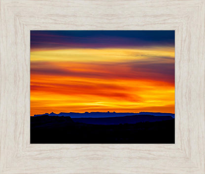 Desert Sunset, Arches National Park, Utah