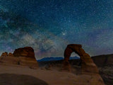Milky Way Over Delicate Arch, Arches National Park, Utah