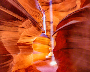 Spiritual Corridors of Ancient Antelope Canyon, Arizona