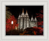 Salt Lake City Temple Lights Aglow