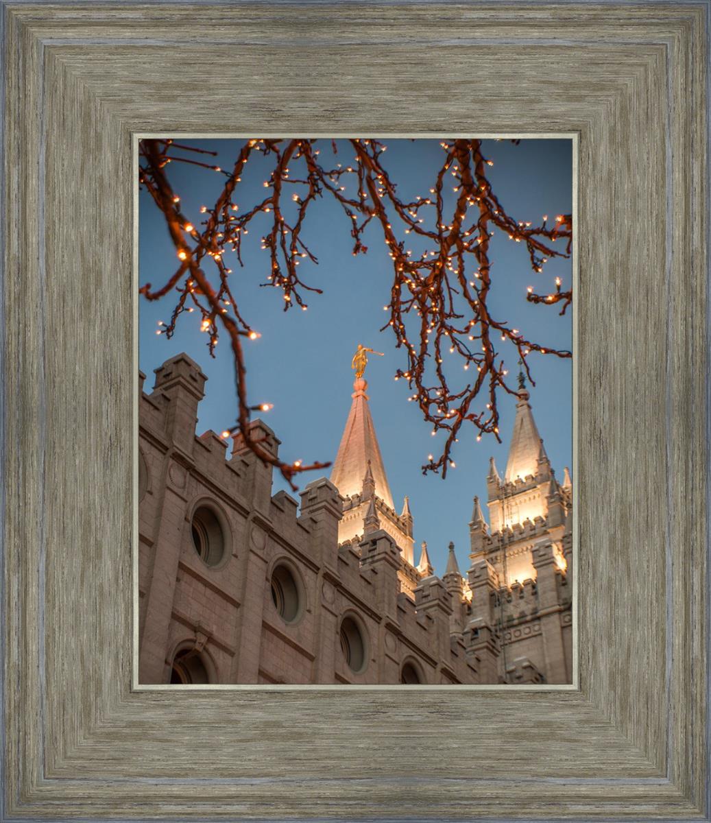 Salt Lake City Temple He Giveth Light