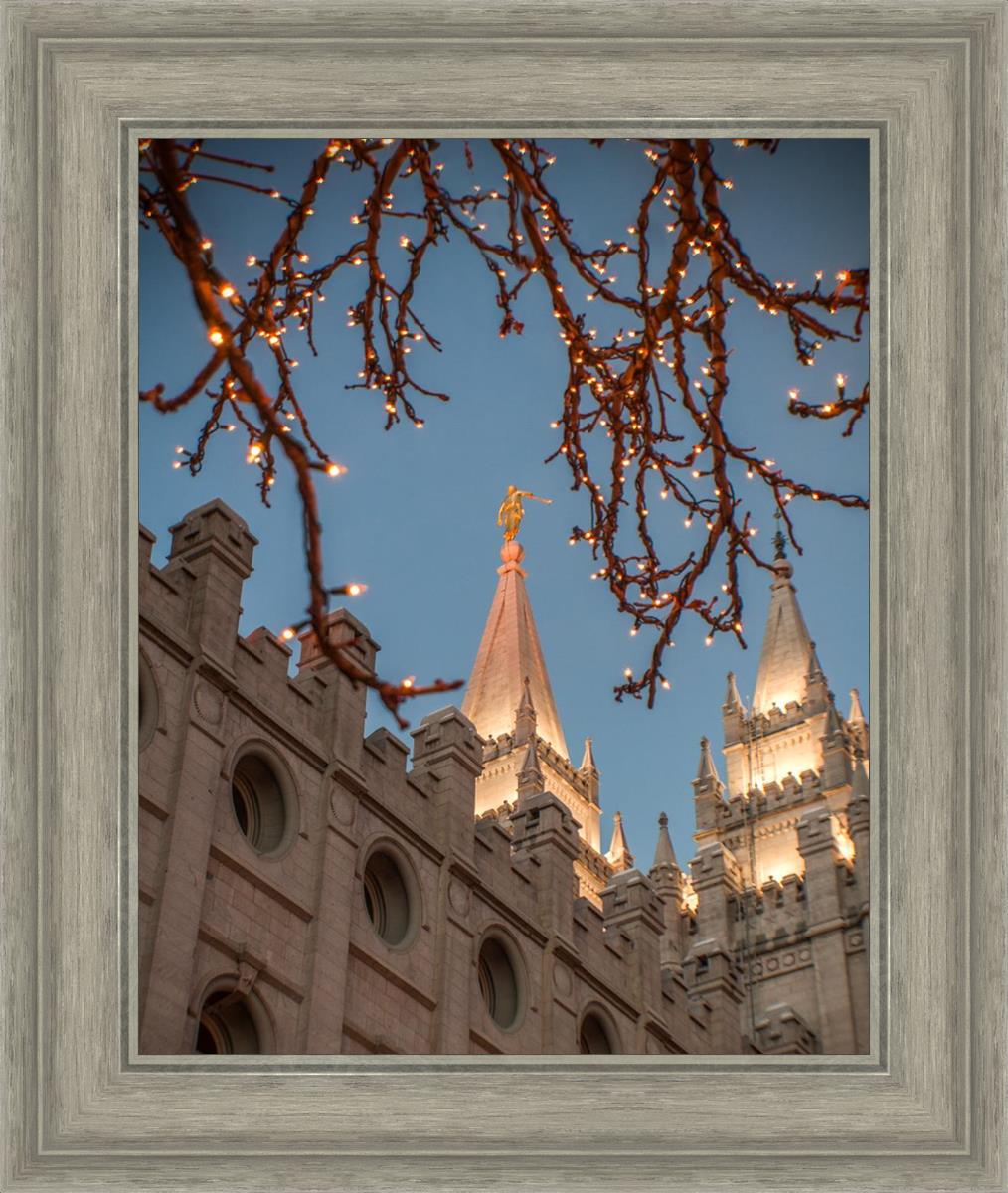 Salt Lake City Temple He Giveth Light
