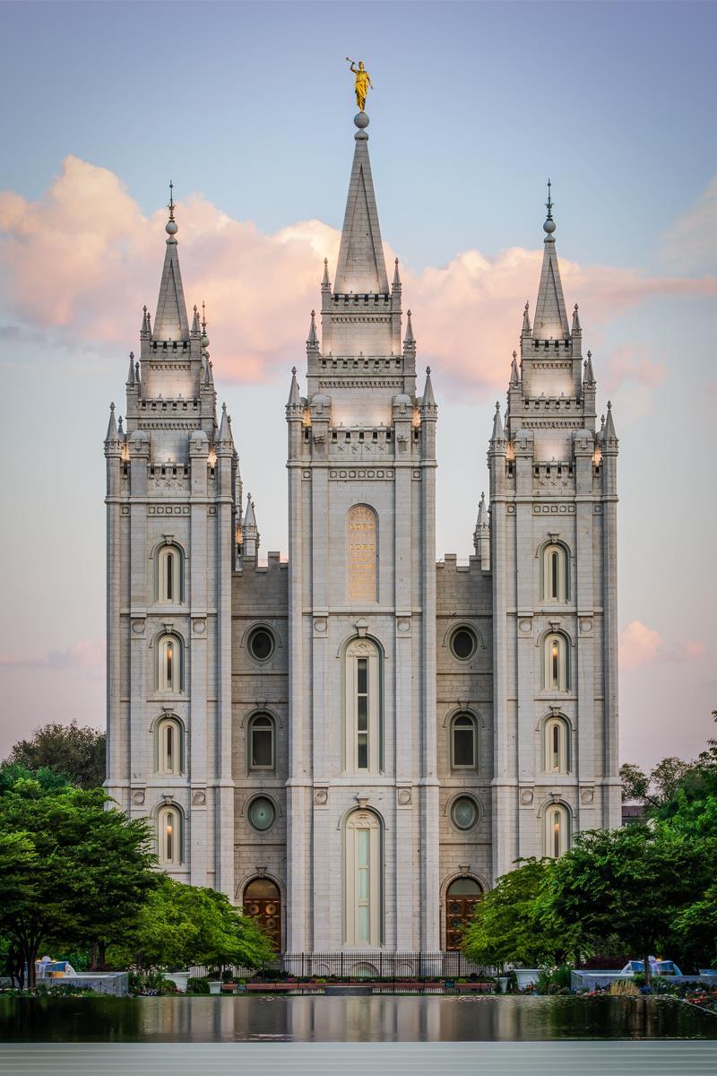 Salt Lake City Temple In All His Glory